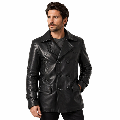 Mens Leather Blazer Coats