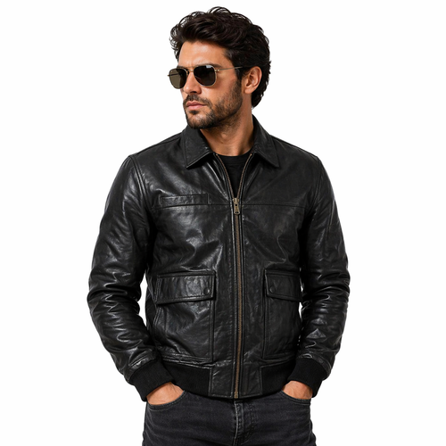 Mens Bomber Leather Jackets