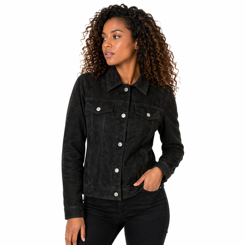 Womens Suede Leather Jackets