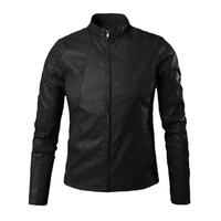 Men's  Leather Biker Jacket | Black The Stitch Fit