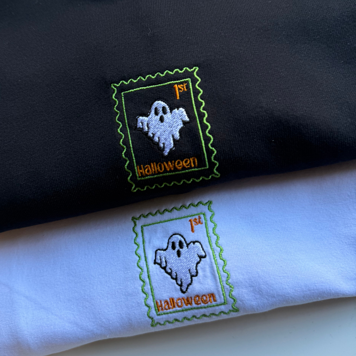 Cute Spooky Ghost Sweatshirt - Halloween - Relaxed Fit