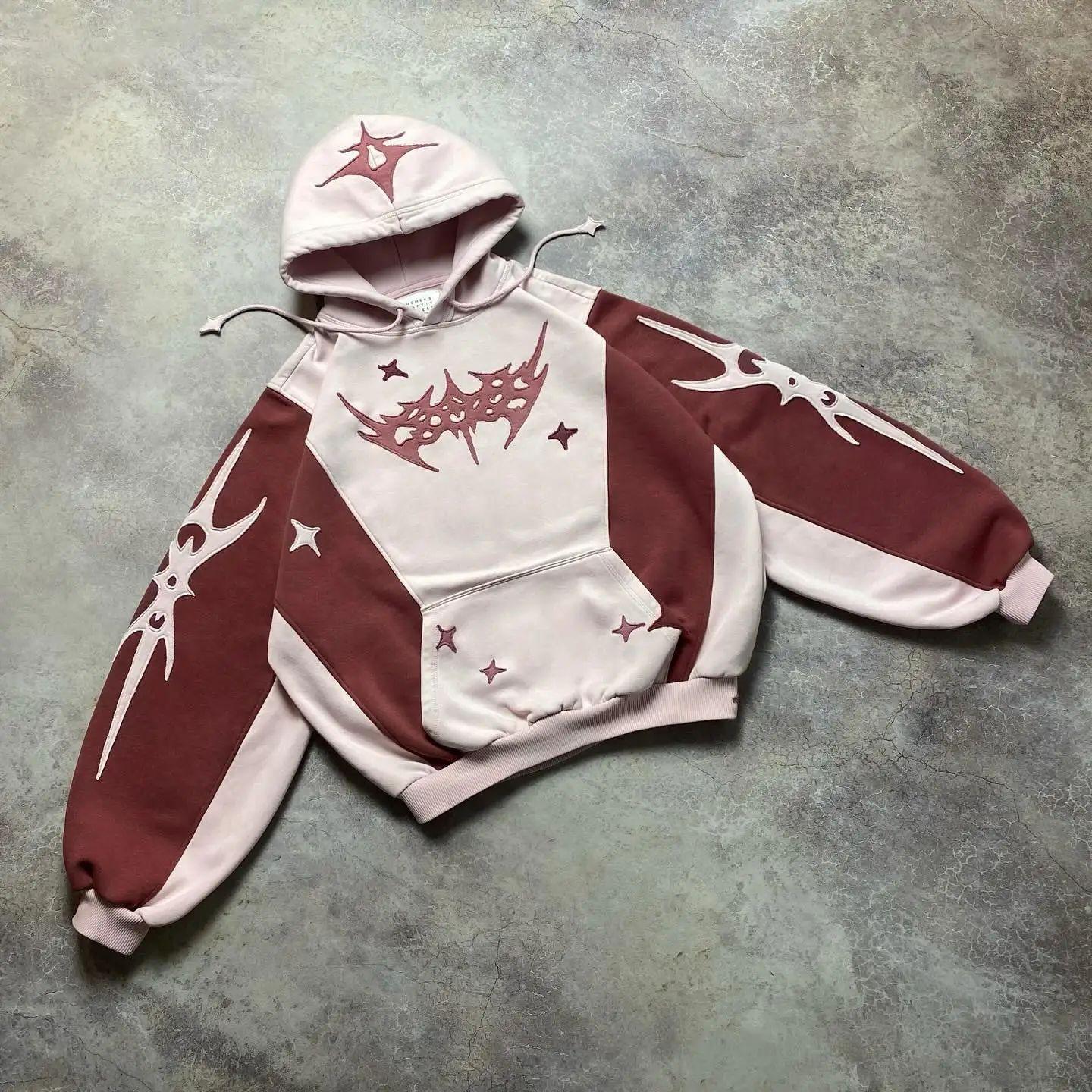 Fall Fashion Autumn Embroidered Printed Hoodie