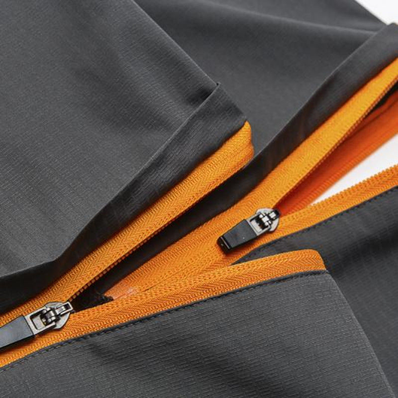 Contrast Color 3-in-1 Functional Sweater